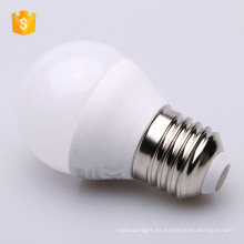 Bulbo caliente de la venta G45 E27 E14 5W LED para el OEM